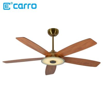 China Farmhouse 52 Inch Ceiling Fan With Led Chandeliers Pendant Light Lighting Remote Control for sale