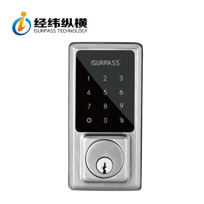 China TuyaSmart stainless steel APP Bluetooth USA deadbolt lock for smart home for sale