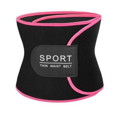 China High Quality OEM ODM Gym Sport Fitness Elastic Neoprene Waist Trainer Trimmer Sweat Slimming Belt /Gym/Yoga/Daily Life Sports For Women Men for sale