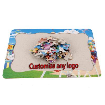 China Environmental Friendly Factory Supply Attractive Price Customized Paper Puzzle For Kid for sale