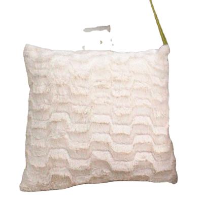 China New Portable Wholesale Cream Brush PV Shear Cojines Cushion Cover Luxury Decorativos for sale