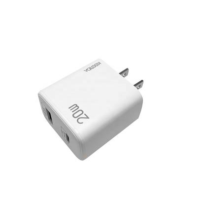 China Mobile Phone 5V 9V 12V 20w USB-C Fast Charger PD USB C Power Supply Power Adapter for sale