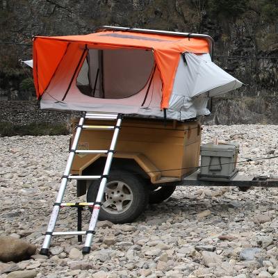 China Outdoor Travel Hiking Well Designed Camping Trailer Outdoor Camping Tent Off Road Modern Folding Aluminum Trailers Supplies for sale