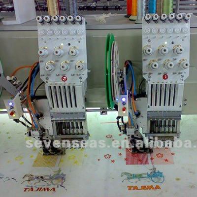 China Garment Shops Bangldesh Hot Selling Single Sequin 615 Embroidery Machine for sale