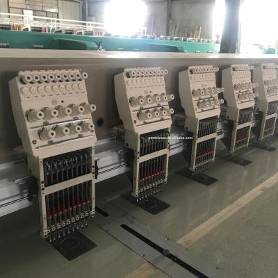 China Garment Shops 11 Head Flat Embroidery Machine for sale