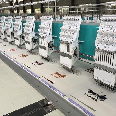 China Garment Shops Best Quality And Low Price News Design 12 Heads Computerized Embroidery Machine for sale