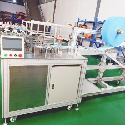 China Factory Ready To Ship 3 Ply Semi Automatic Disposable Medical Nonwoven Surgical Face Mask Making Machine Equipment for sale