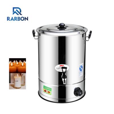 China Home Use Soy Wax Crucible Wax Barrels Candle Wax Electric Melting Electric Ceramic Melter For Candle Making for sale