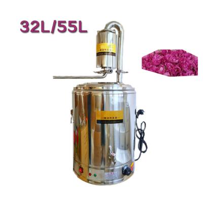 China Distillation Herb Roots Plants Lavender Essential Oil Extractor Essential Oil Vapor Extractor for sale