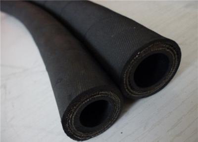 China Oil Water Hydraulic Rubber Hose / High Temperature Flexible Rubber Hose for sale