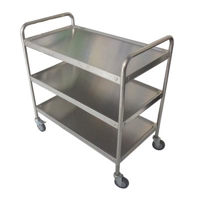 China Modern Desgin PROMETHEUS Food Serving Stainless Hotel Restaurant Kitchen Storage Household Trolley With Dining Car for sale