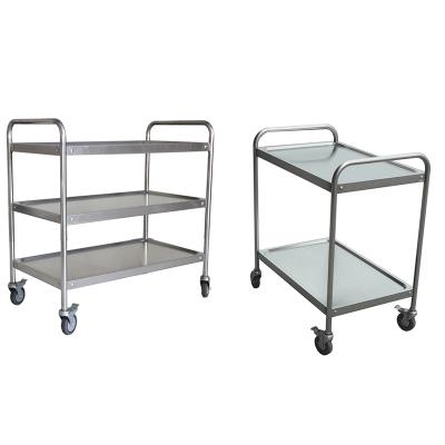 China Desgin Desgin Modern Hot Sale Hotel Service Cart Stainless Steel Cart Dining Food Cart For Promotion for sale