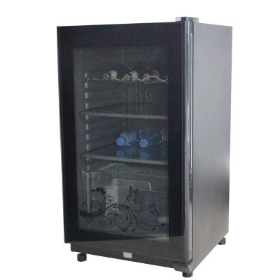 China Simple Wine Cooler PROMETHEUS Produce Outdoor Refriger Bottle Fridge Smart Red Wine High Quality Cabinet Fridge for sale