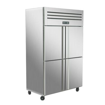 China PROMETHEUS High Quality Single-temperature Single-temperature 4 Door Commercial Kitchen Refrigerators for sale