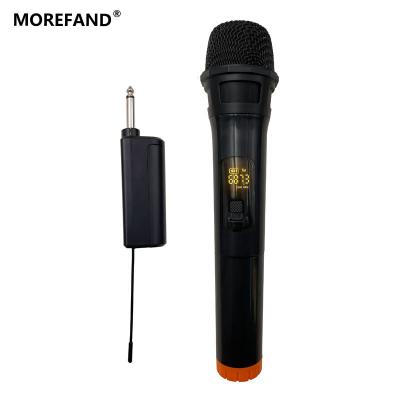 China Professional Wireless Microphone UHF Karaoke Microphone MOREFAND Portable Handheld Wireless Microphones Microphones For Singing for sale