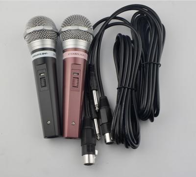 China Professional Handheld Microphone Karaoke Stage Use MIC Professional Microphone Cable Handheld for sale