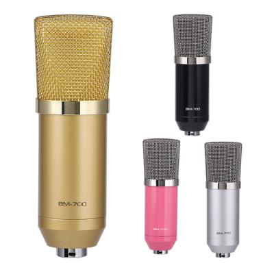 China Professional Gooseneck Microphone Studio Condenser Microphone Recording With Shock Mount With Scissor Stand Filter for sale