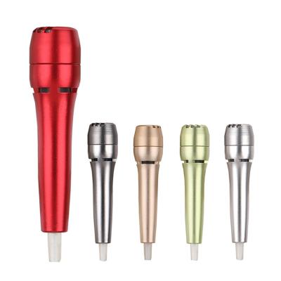 China Hot Selling Portable Cable Handheld Player Mini Karaoke Headset Microphone Mobile Phone Accessories Mobile Phone Microphone Microphone for sale