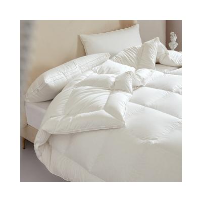 China Factory Price 95% Cotton 100% Goose Down Hotel Comforter High Quality Comforter for sale