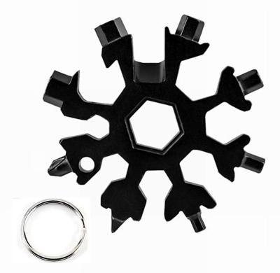 China Sensitive and Durable Mini 1MQ0088 in 1 Allen Wrench Multifunctional Snowflake Key Steel Hexagon Octagonal Hex Key for sale