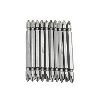 China 100mm Multi Tool Side Wind 65mm Professional Dual Head Screwdriver Bits Comfortable Handle S2 Screwdriver Bits for sale