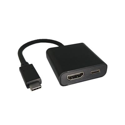 China Multiple USB-C Ports Support Plugs Usb 3.1 Type C To Multi Port Hdmi&PD Adapter for sale