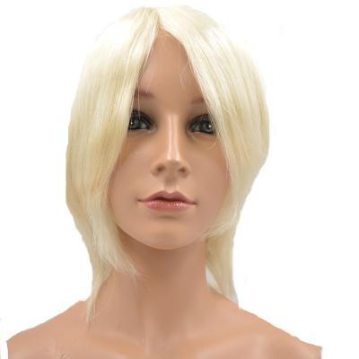 China Indian Remy Hair Blonde Fish Net Wigs for sale