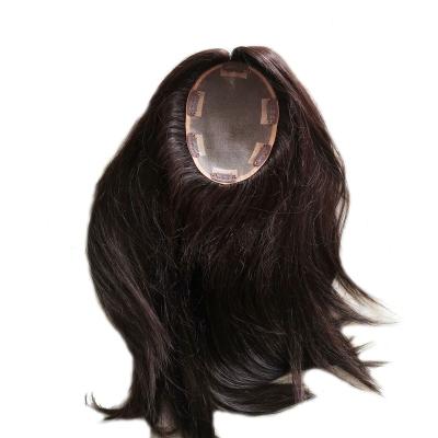 China Indian Remy Hair Mono With Clips Women Wig for sale