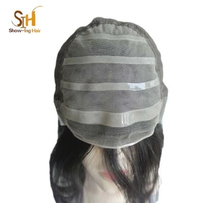 China Natural Straight Human Mongolian Cancer Human Hair Lace Front Human Hair Virgin Hair Medical Wig for sale