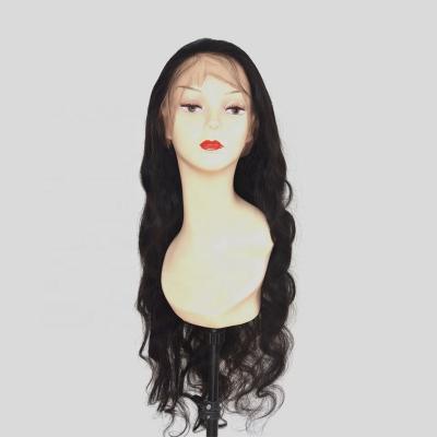 China Long Natural Chinese Hair Human Hair Full Body Wave Customization Color Lace Wig for sale