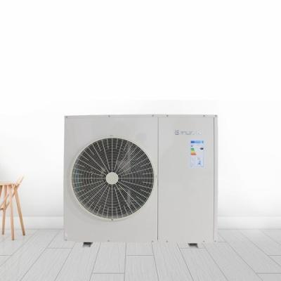 China Monoblock Type 5 Working Modes R410A Air Source DC Inverter Low Noise Heat Pump For House Heating Cooling Hot Water for sale