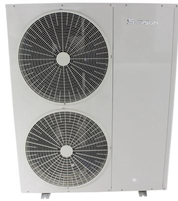 China Sprsun 16.6KW Air Source Heatpump Air to Water EVI 16.6KW 1ph Hotel 3 Phase DC Inverter Air to Water Heat Pump for sale