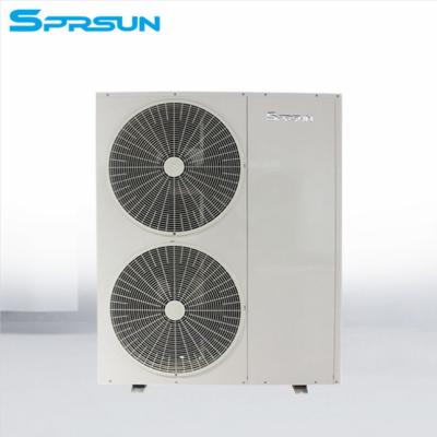 China Hotel Sprsun Hot Sales R410A DC Inverter Heat Pump For Hot Water Cooling Heating Wifi A+++ERP for sale