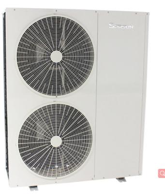 China Large Heating Capacity Outdoor Air Source Heat Pump 26KW 32KW Energy Saving DC Inverter Heat Pump With High COP For Commercial Use for sale