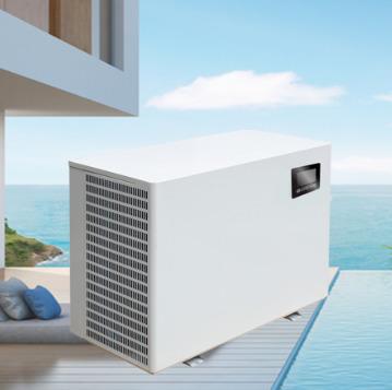 China Sprsun Outdoor Heating and Cooling DC R32 16KW Inverter Swimming Pool Heat Pump Low Noise for 40-80m3 Swimming Pool for sale