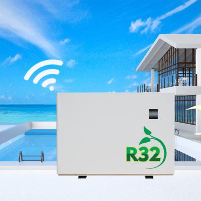 China Outdoor High Quality Air to Water Hot Water Heater Pump of Wifi DC Inverter Pool Heat Pump Sprusn R32 for sale