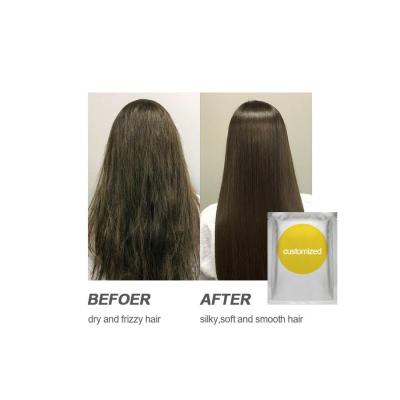 China Tratamento profundo Smoothening do cabelo do condicionador da máscara da folha do cabelo para o cabelo danificado à venda