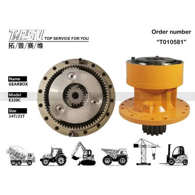 China Potente 1484644 Excavadora de oscilación E320C con perno en la instalación en venta