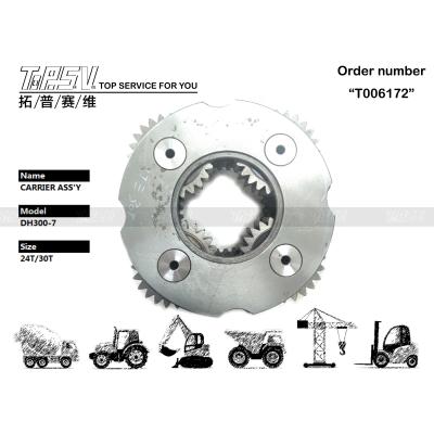 Cina DX300 Travel 3Stage Planetary Carrier Assembly per DOOSAN K1003029 in vendita