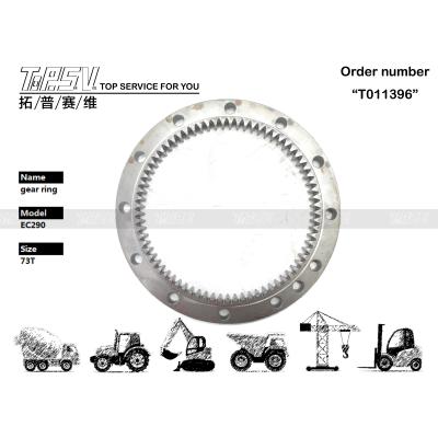 Cina Alta resistenza EC290 Box Ring Gear SA7118-38460 con funzione di rotazione in vendita