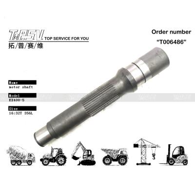 China EX400-5 Excavator Travel Hydraulic Motor Shaft 0352203 With Heat Treatment for sale