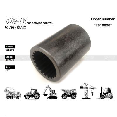 China Black Steel Hydraulic Pump Spline Coupling 39Q6-42170 R220-9 Wear Resistant for sale