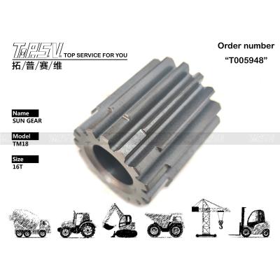 China Precision Zwart XKAY-01766 TM18 Graafmachine Reis 2 Stage Zonneversnellingsmotor Voor Hydraulische Motor aandrijving Te koop