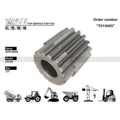 China Premium zwart staal 165-5793 E315C Graafmachine Reis 2 Stage Reducer Zonne-aangedreven Te koop