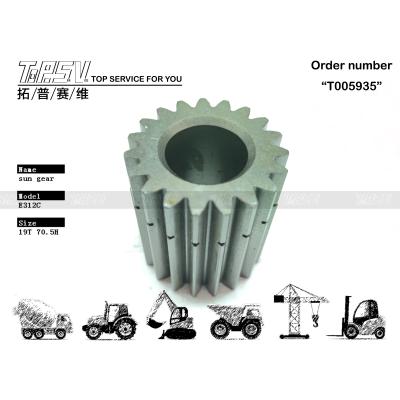 China 165-5867 Hohe Haltbarkeit E312C Baggerfahrt 2 Stufe Sonnenräder Ansicht Bild zu verkaufen