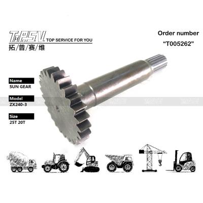 China 2049585 ZX240-3 Excavator Travel 1 Stage Sun Gear Gearbox Planetary Reducer For Excavator Repair for sale