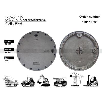 China YN53D00008S001 Motor hidráulico SK200-7 Excavadora Drive Final Cover caixa de engrenagens para transmissão de potência ideal à venda