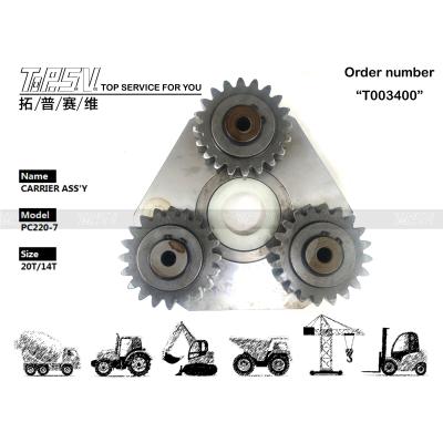 Китай Planetary Reducer And Hydraulic Motor Drive PC220-7 Excavator 1 Stage Carrier ASSY For Smooth Performance продается