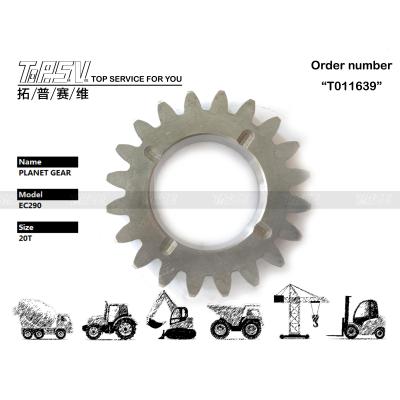 Κίνα Δείτε εικόνα EC290 Excavator Travel 1 Stage Planetary Gear με μειωμένη διαθεσιμότητα περιστρεφόμενου εξοπλισμού προς πώληση