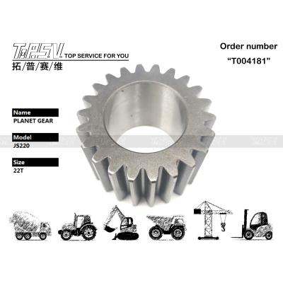 Китай Гидравлический моторный привод JS200 экскаватор Swing 2 Stage Planet Gear Reducer Части редукторов для низкого уровня шума и долговечности продается